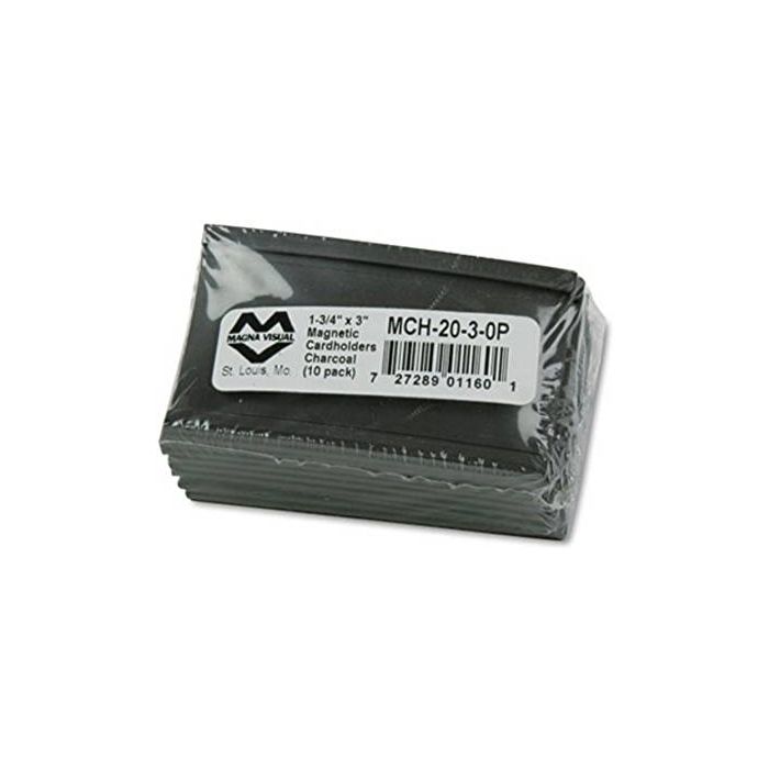 Magna Visual Magnetic Cardholders-2"H x 6"W
