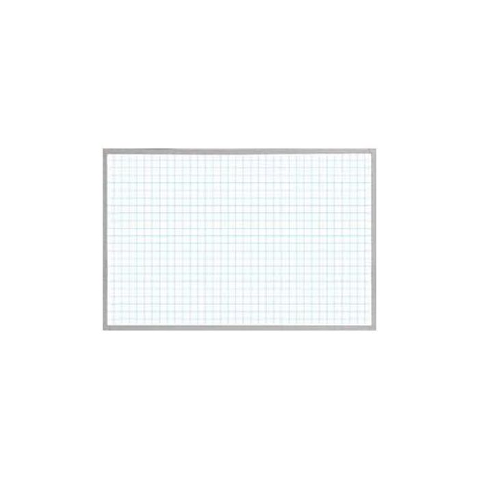 Magnetic Porcelain Board with 1 x 1 Grid