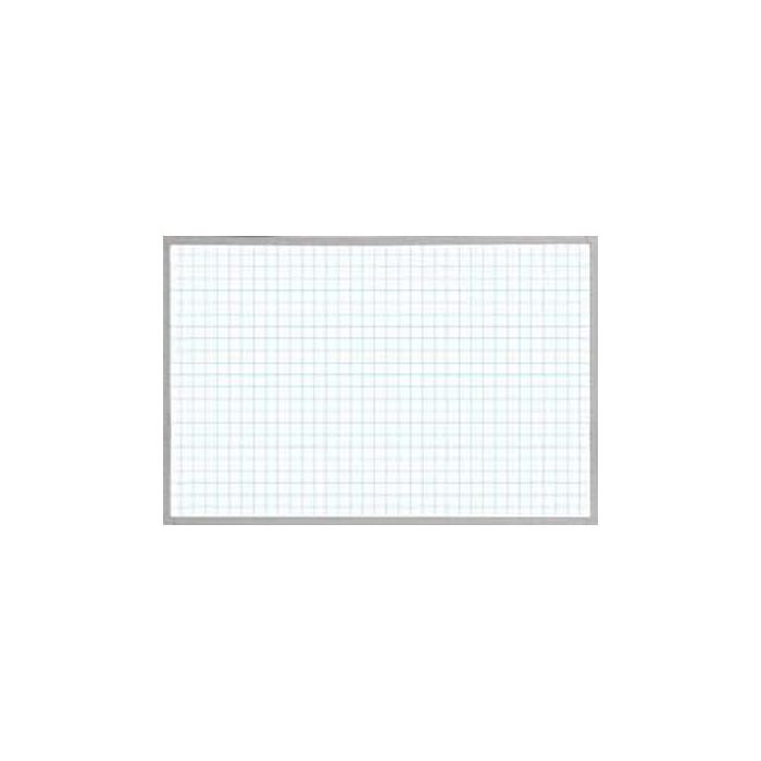 Magnetic Porcelain Board with 1 x 1 Grid 