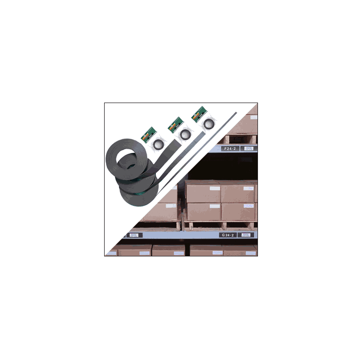 Magnetic Strips - Plain Non - Adhesive Roll - 1/8" x 1/2" x 25 Ft.