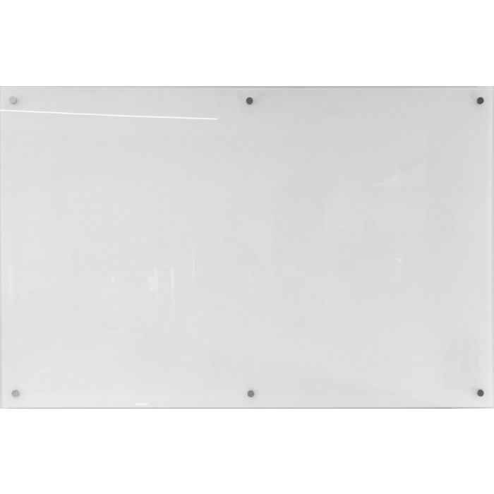 Marsh Pro-Rite Glass Markerboard-5H' x 10'W-Stand-Off Mount - Magnetic