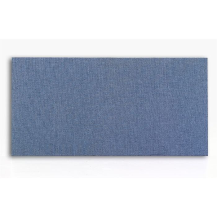 Marsh Wrapped Edge Tackboard-33.5"H x 45.5"W-Vinyl-Blue Sky-Square Corner