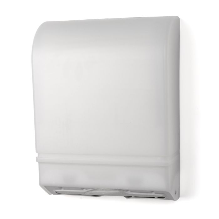 Palmer Fixture TD0175-03 Multifold/C-Fold Towel Dispenser - White Translucent