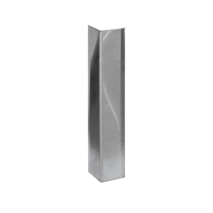 Stainless Steel Corner Guard - 2 Inch Wings / 90 Degrees / 96" Length