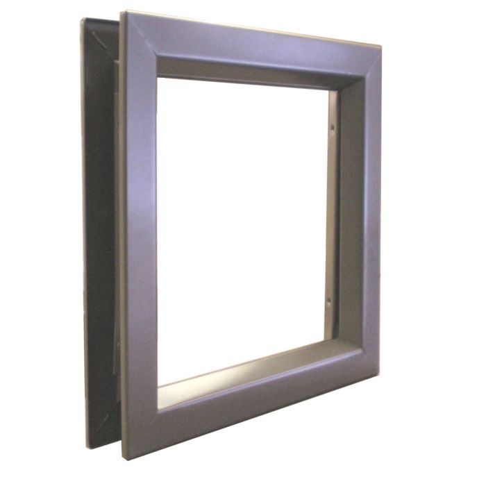 VLFEZ - Beveled Vision Lite-24"W x 60"H-Pyran Platinum - PPF-AMS Beige