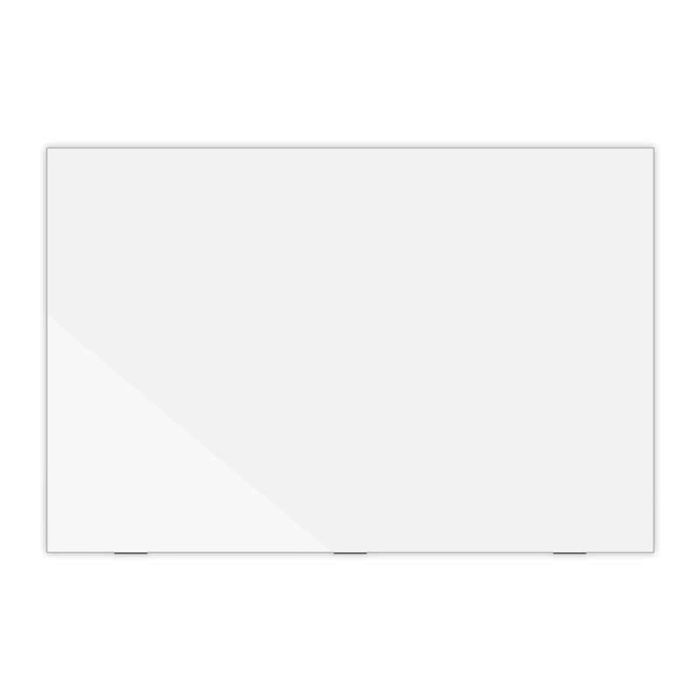 WGB4836M Luxor Wall-mounted Glass Board 48"W x 36"H 