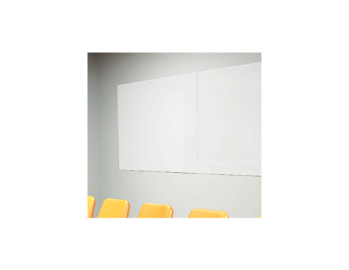 Claridge Magnetic Glass Markerboard Invisi-Mount - Quickship