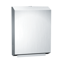 0210 Paper Towel Dispenser – Surface Mounted, Stainless Steel