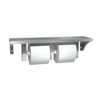 American Specialties  0697-GAL SHELVES, TOILET TISSUE HOLDER (DOUBLE)  SURFACE MOUNTED