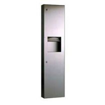 Bobrick 380349 Surface-Mounted Paper Towel Dispenser/Waste Receptacle