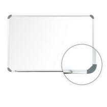 Aluminum Radial Edge Euro-Style Magnetic Whiteboard