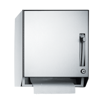 American Specialties 8522 ROLL PAPER TOWEL DISPENSER (LEVER-TYPE), STAINLESS STEEL  SURFACE MOUNTED