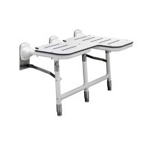 Bobrick 918116L Bariatric Folding Shower Seat with Legs