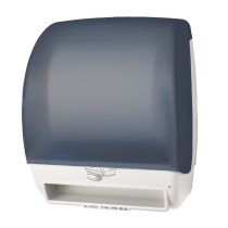 Palmer Fixture TD0245-25 Electra Touchless Roll Towel Dispenser - Blue Translucent