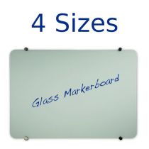Claridge Magnetic Glass Markerboard