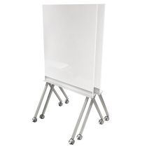 Ghent Roam Mobile Whiteboard 36"W x 42"H - Non Magnetic