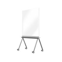Ghent Roam Mobile Whiteboard 36"W x 42"H - Non Magnetic