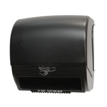 Palmer Fixture TD0234-02 Electronic Hands Free Roll Towel Dispenser - Black Translucent
