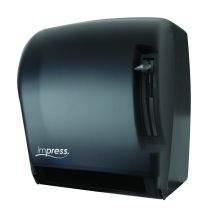 Palmer Fixture TD0220-02 Impress Lever Roll Towel Dispenser - Black Translucent